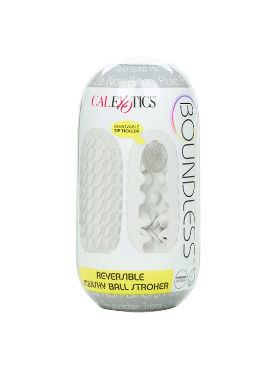 California Exotics - Boundless Reversible Squishy Ball Stroke Yellow