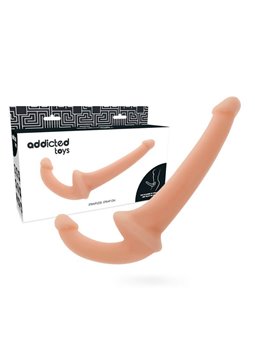 Addicted Toys - Dildo Strap-On Senza Imbracatura con Doppia Penetrazione