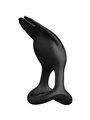 Pretty Love - Vibrant Penis Ring 7 Vibrations Black Silicone