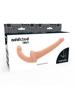 Addicted Toys - Dildo Strap-On Senza Imbracatura con Doppia Penetrazione