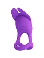 Pretty Love - Vibrant Penis Ring 7 Vibrations Purple Silicone