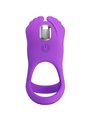 Pretty Love - Vibrant Penis Ring 7 Vibrations Purple Silicone