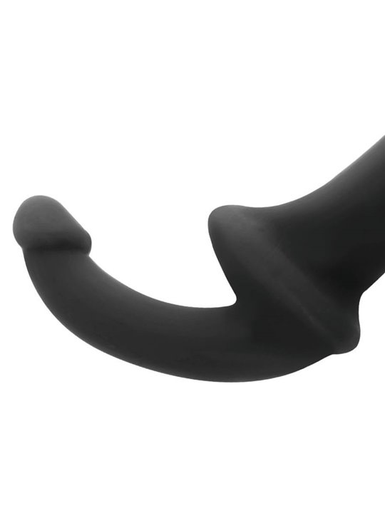 Addicted Toys - Dildo Strap-On Senza Imbracatura con Doppia Penetrazione Nero