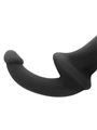 Addicted Toys - Dildo Strap-On Senza Imbracatura con Doppia Penetrazione Nero