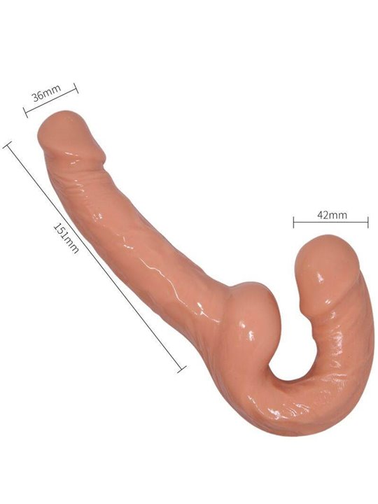 Baile Ultra Passionate Harness - Dildo Strap-On Doppia Penetrazione