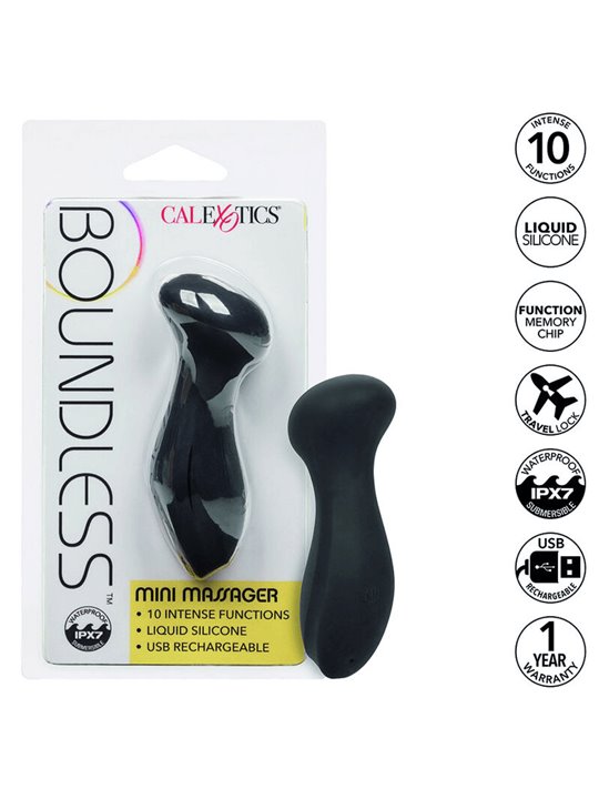 California Exotics Mini Massager - Massaggiatore Intimo Nero