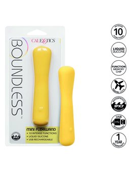 California Exotics Mini Flexiwand - Vibratore Massaggiatore Giallo