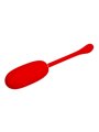 Pretty Love - Julius Waterproof-Rechargeable Vibrating Egg Red