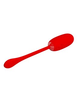 Pretty Love - Julius Waterproof-Rechargeable Vibrating Egg Red