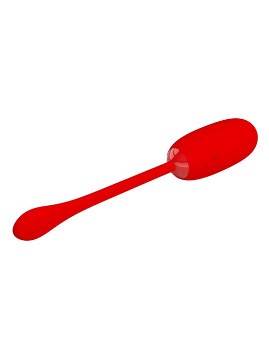 Pretty Love - Julius Waterproof-Rechargeable Vibrating Egg Red