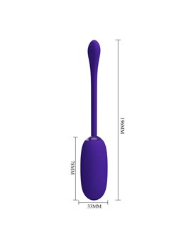 Pretty Love Julius - Ovetto Vibrante 12 Funzioni Viola