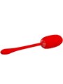 Pretty Love - Kirk Rechargeable Vibrating Egg Red