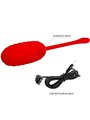 Pretty Love - Kirk Rechargeable Vibrating Egg Red