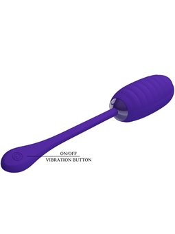 Pretty Love - Kirk Rechargeable Vibrating Egg Purple