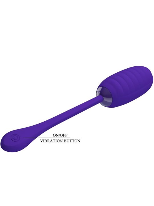 Pretty Love Kirk - Ovetto Vibrante 12 Funzioni Viola