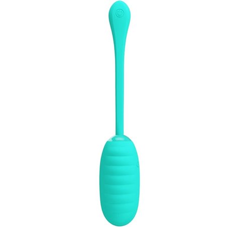 Pretty Love Kirk - Ovetto Vibrante 12 Funzioni Verde Acqua