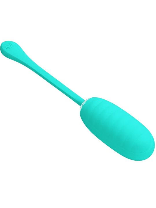 Pretty Love Kirk - Ovetto Vibrante 12 Funzioni Verde Acqua