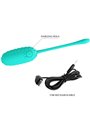 Pretty Love - Kirk Rechargeable Vibrating Egg Aqua GReen