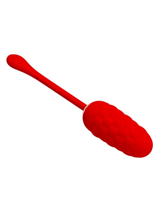 Pretty Love Marina - Vibrating Egg with Red Texture
