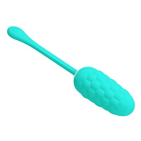 Pretty Love Marina - Vibrating Egg with Aqua Green Texture