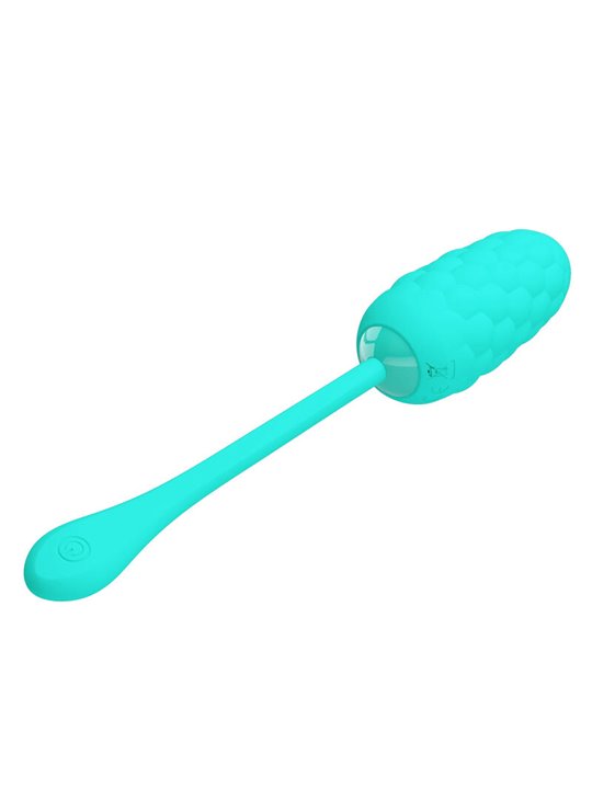 Pretty Love Marina - Vibrating Egg with Aqua Green Texture