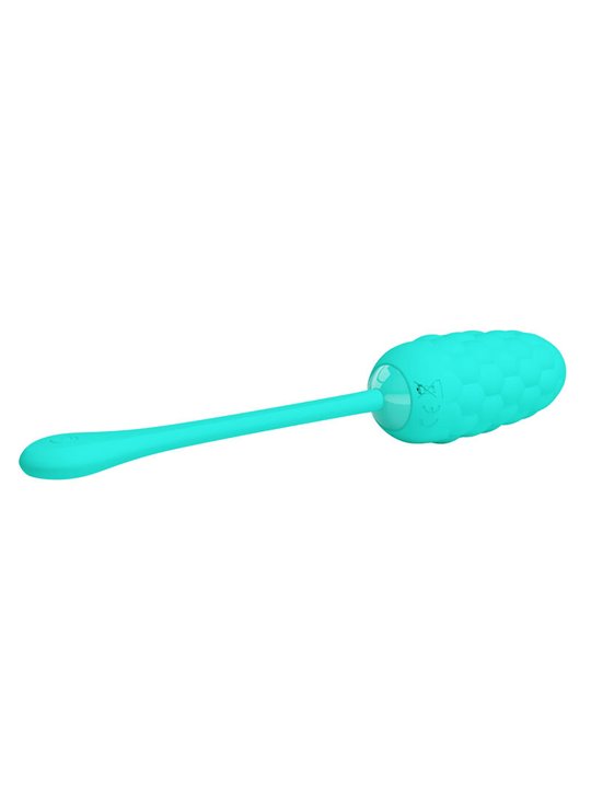 Pretty Love Marina - Vibrating Egg with Aqua Green Texture