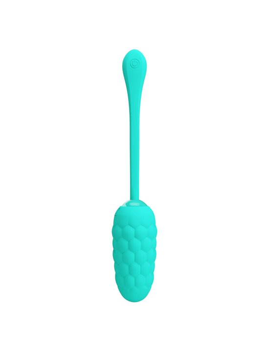 Pretty Love Marina - Vibrating Egg with Aqua Green Texture