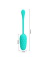 Pretty Love Marina - Ovetto Vibrante con Texture Verde Acqua