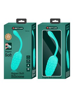 Pretty Love Marina - Vibrating Egg with Aqua Green Texture