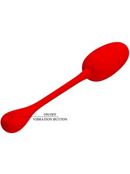 Pretty Love Knucker - Ovetto Vibrante 12 Funzioni Rosso