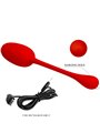 Pretty Love Knucker - Ovetto Vibrante 12 Funzioni Rosso