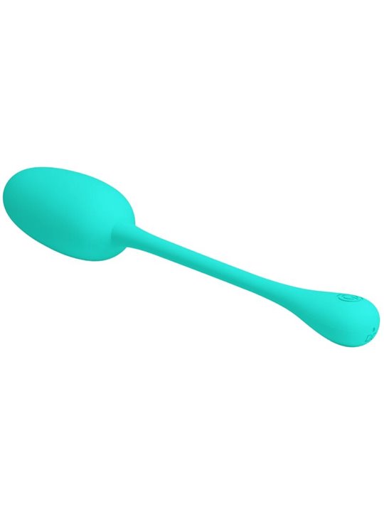 Pretty Love Knucker - Ovetto Vibrante 12 Funzioni Verde Acqua
