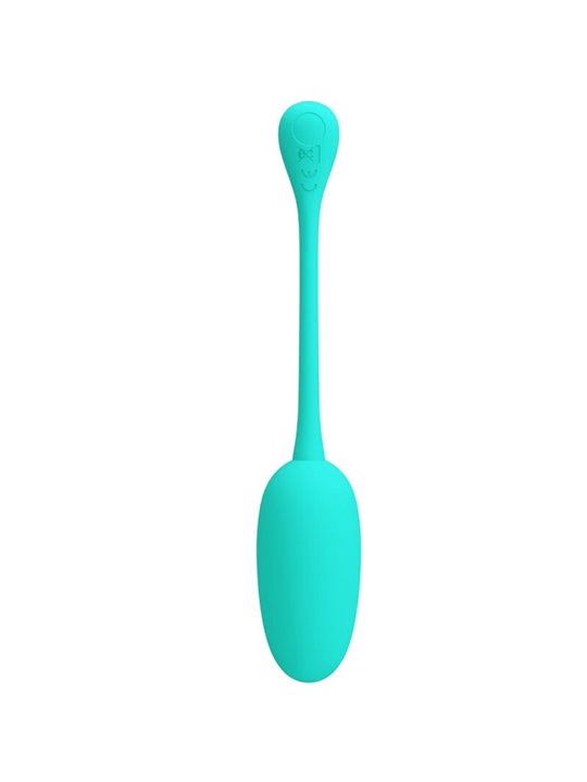 Pretty Love Knucker - Ovetto Vibrante 12 Funzioni Verde Acqua