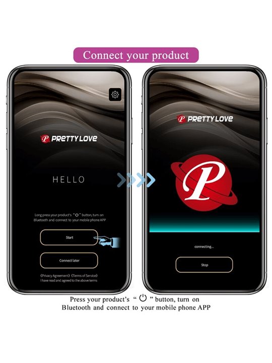 Pretty Love - Jayleen Vibrator App Remote Control Purple