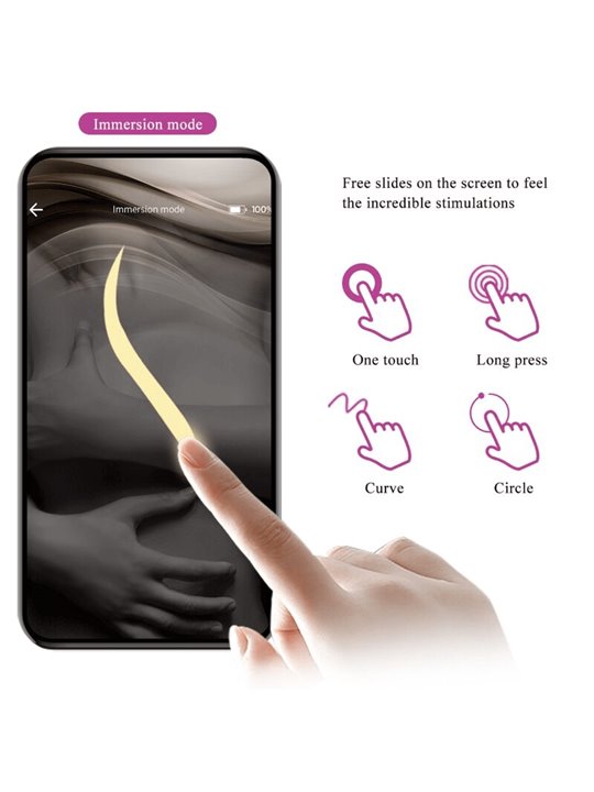Pretty Love - Jayleen Vibrator App Remote Control Purple