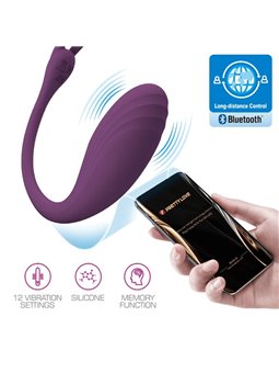 Pretty Love Catalina - Ovetto Vibrante Viola Controllabile Da App