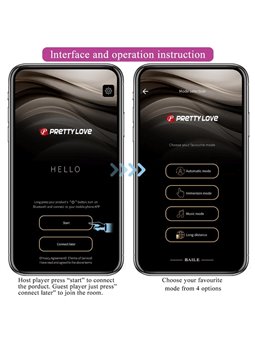 Pretty Love Catalina - Ovetto Vibrante Viola Controllabile Da App