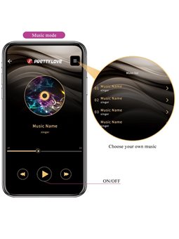 Pretty Love Catalina - Ovetto Vibrante Viola Controllabile Da App