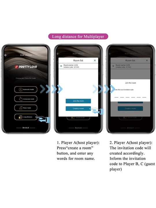 Pretty Love Elvira - Palle di Kegel Vibranti Controllabile Da App