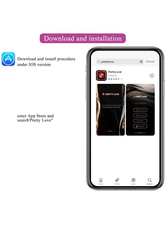 Pretty Love Elvira - Palle di Kegel Vibranti Controllabile Da App