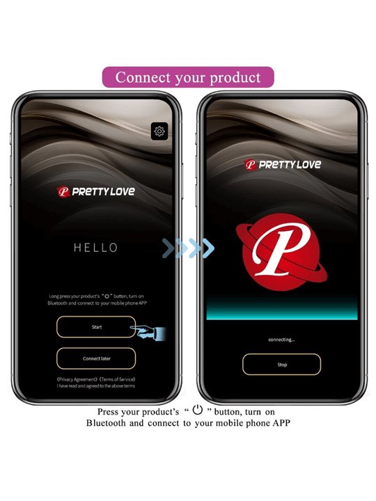 Pretty Love - Elvira Kegel Balls App Remote Control Purple
