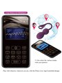 Pretty Love Elvira - Palle di Kegel Vibranti Controllabile Da App