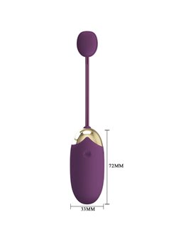 Pretty Love Abner - Ovetto Vibrante Viola Controllabile Da App