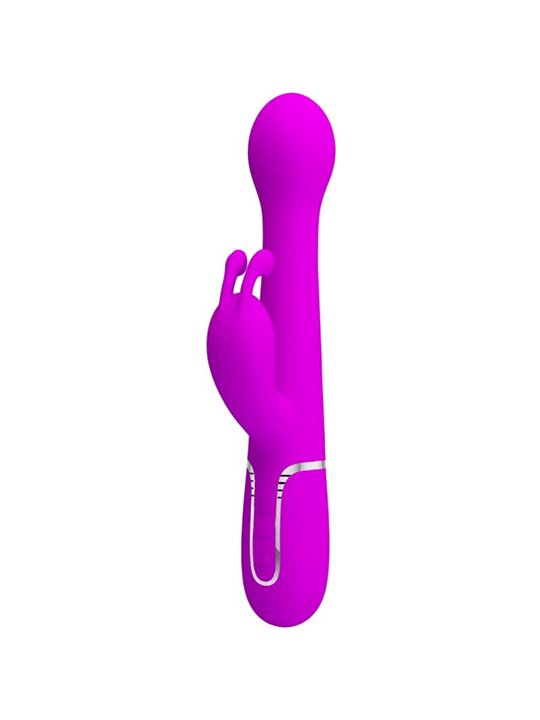 Pretty Love - Dejon Rabbit Vibrator 3 in 1 Multifunction Violet