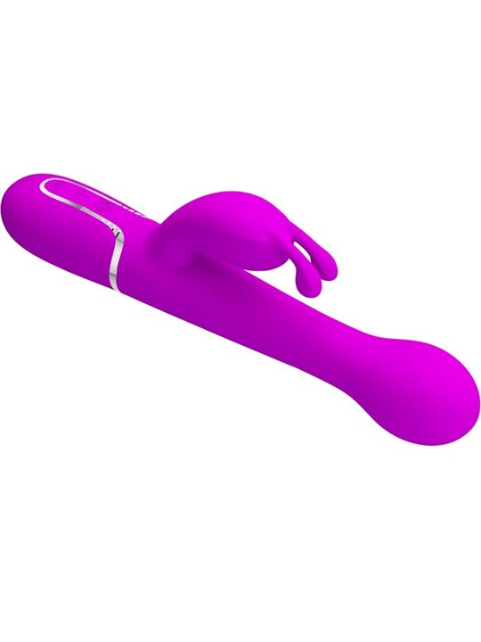 Pretty Love - Dejon Rabbit Vibrator 3 in 1 Multifunction Violet