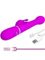 Pretty Love Dejon - Vibratore Rabbit Multifunzione Viola