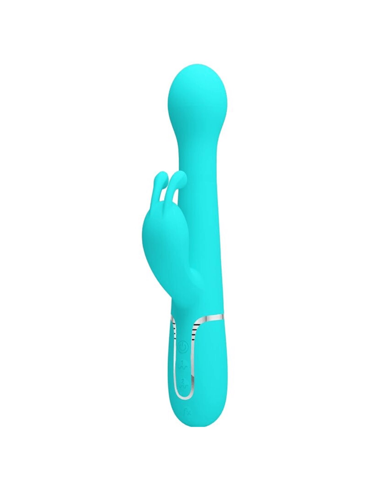 Pretty Love Dejon - Vibratore Rabbit Multifunzione Verde Acqua