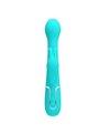 Pretty Love Dejon - Vibratore Rabbit Multifunzione Verde Acqua