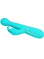 Pretty Love - Dejon Rabbit Vibrator 3 in 1 Multifunction Aqua GReen