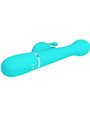 Pretty Love - Dejon Rabbit Vibrator 3 in 1 Multifunction Aqua GReen